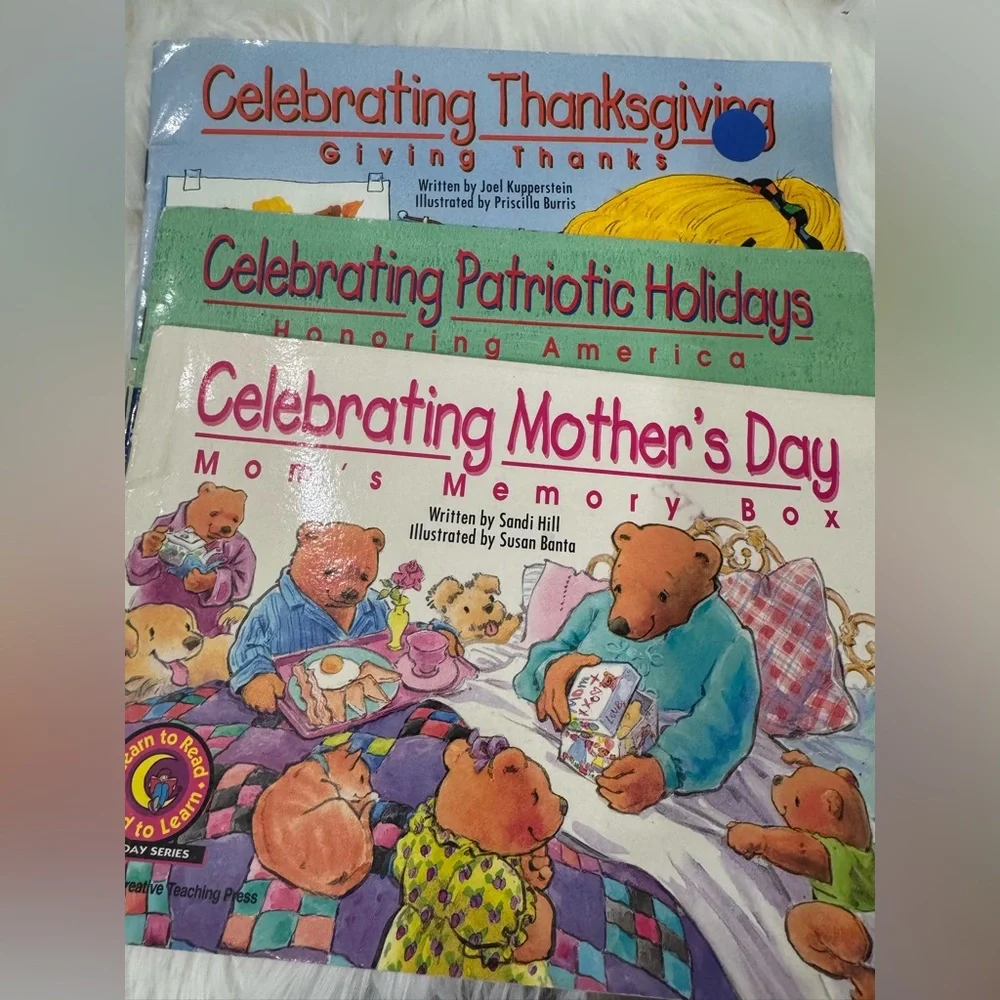 3 books of Celebrating - Holiday Series